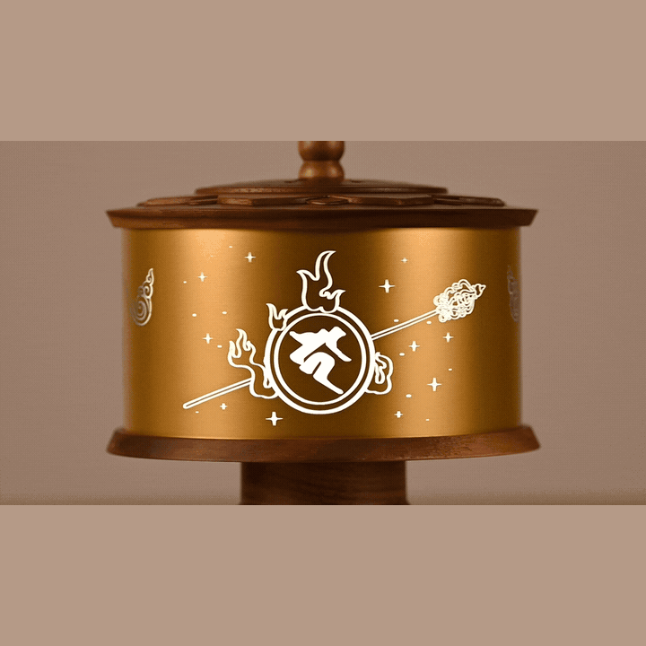 消業｜地藏菩薩滅定業真言 360° 旋轉展示