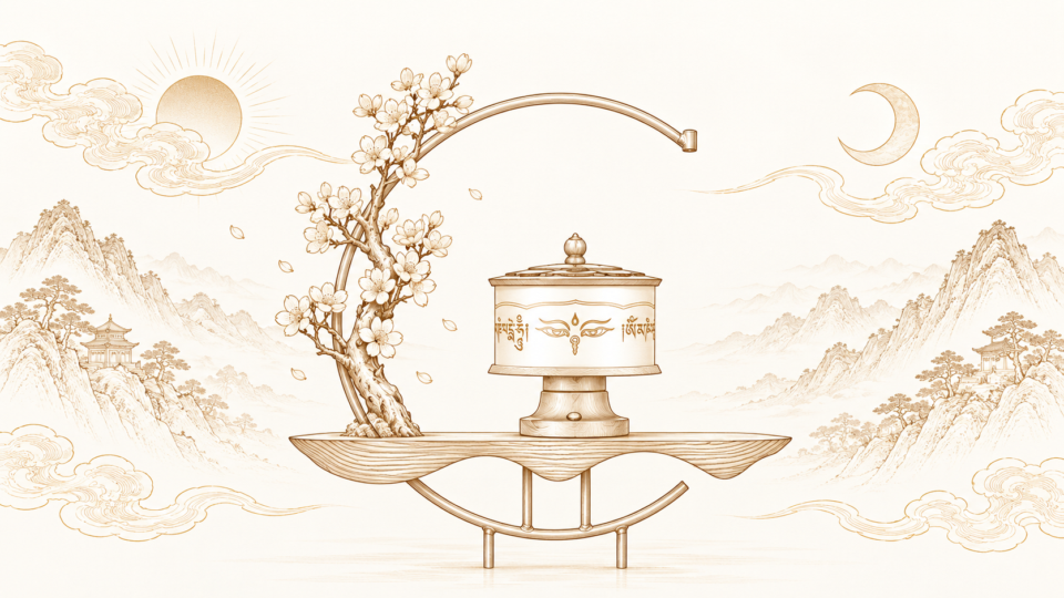 緣起轉經輪 Artwork